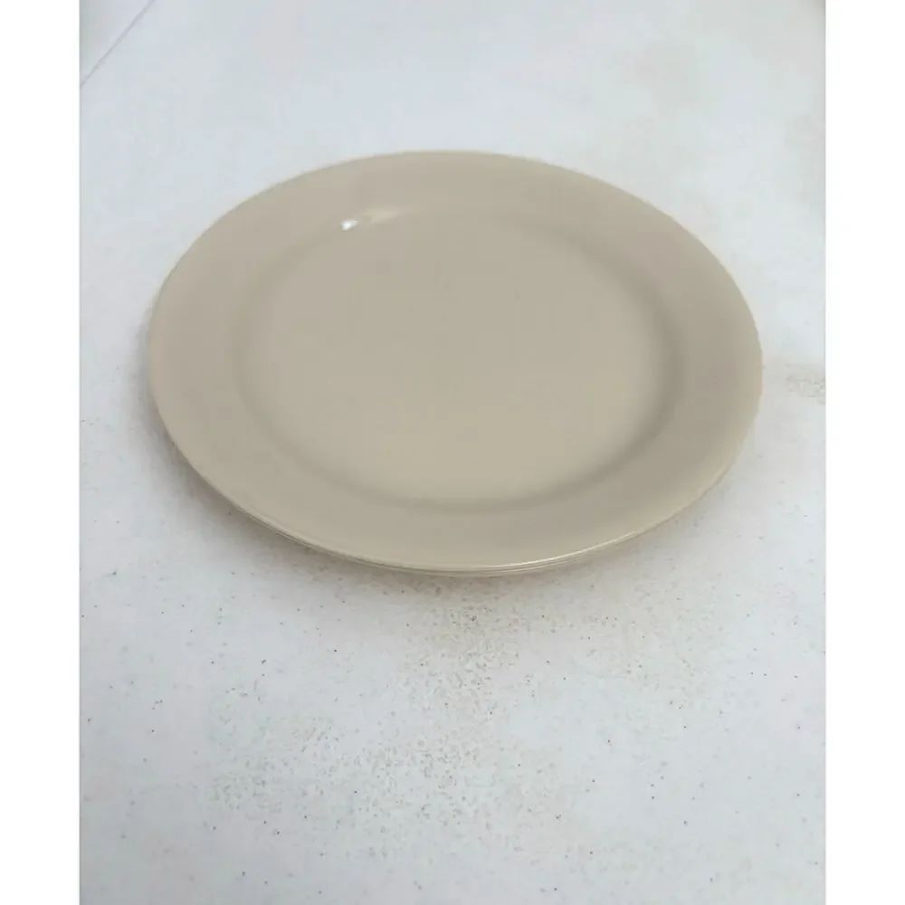 Vintage Corelle by Corning sandstone cream 7.25